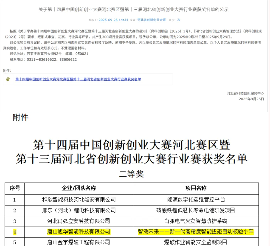 喜讯 | 唐山OKPay智能科技有限公司荣获省创新创业大赛二等奖！
